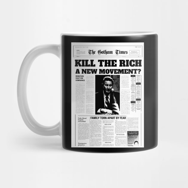 Kill the rich a new movement? by Diversions pop culture designs